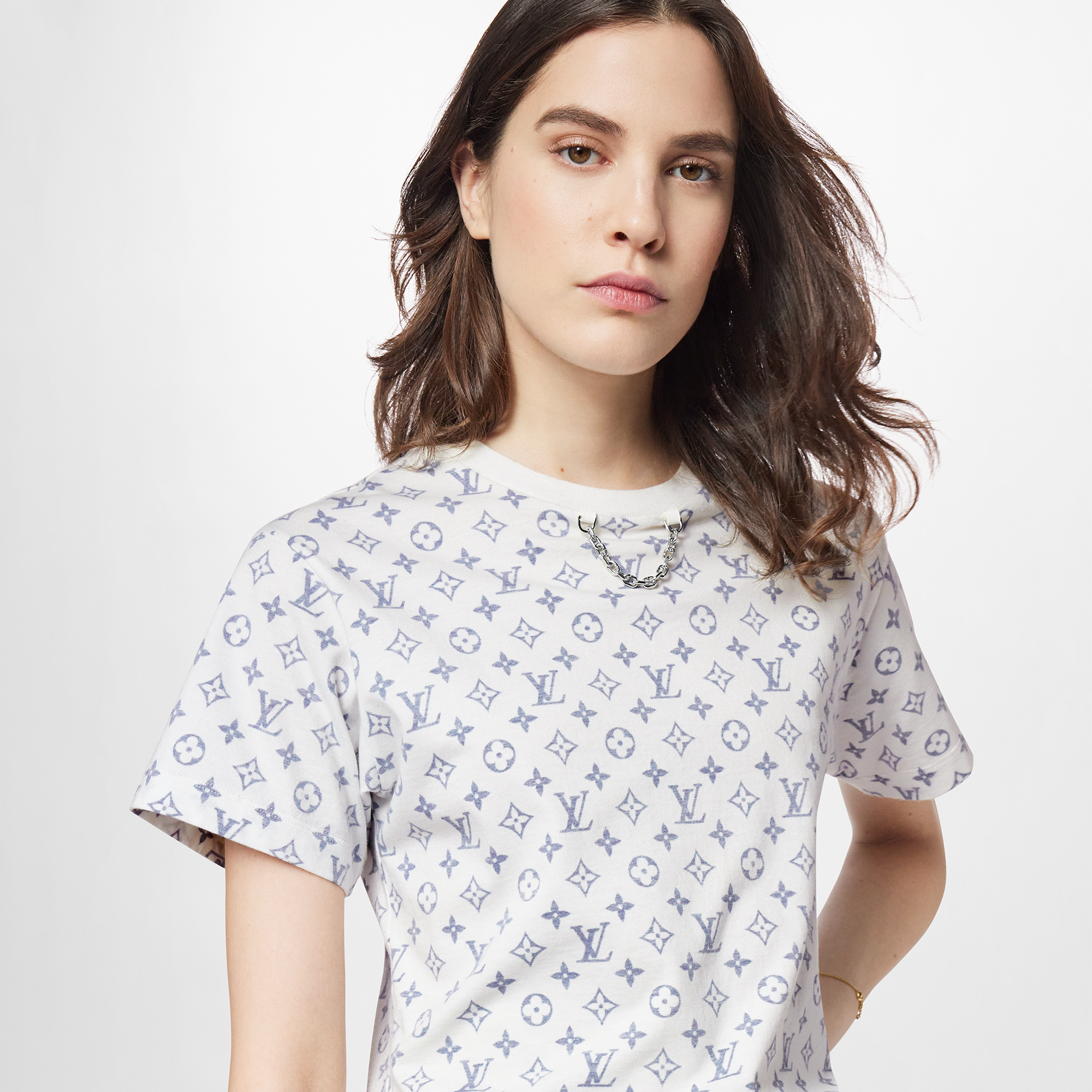 LV Escale Printed T-Shirt  in Women's Ready-to-Wear Tops collections by Louis Vuitton (Product zoom)